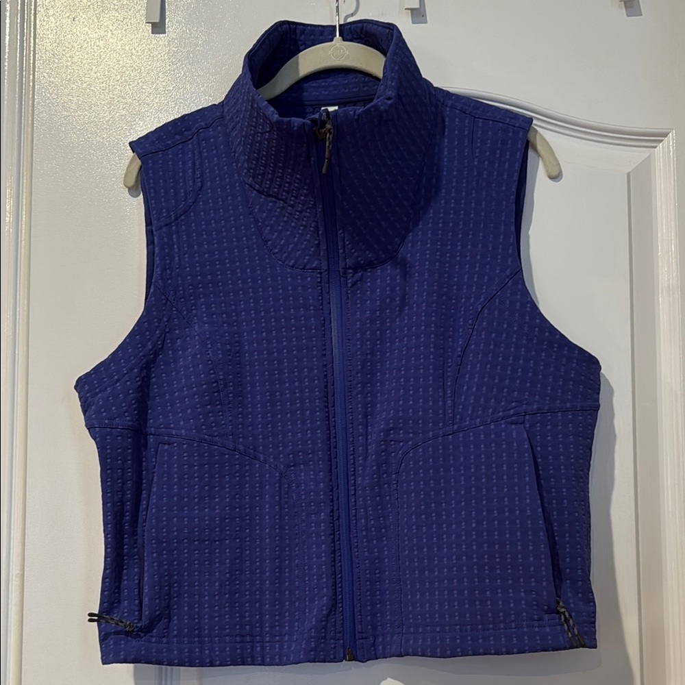 Lululemon Athletica royal blue Quilted Vest